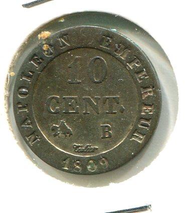 FRANCE 1809B 10 CENTS