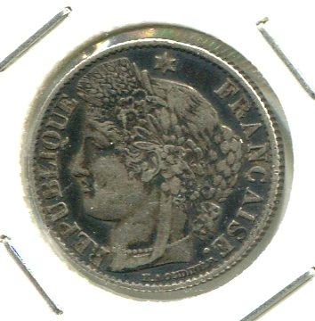 FRANCE 1872A 50 CENTS